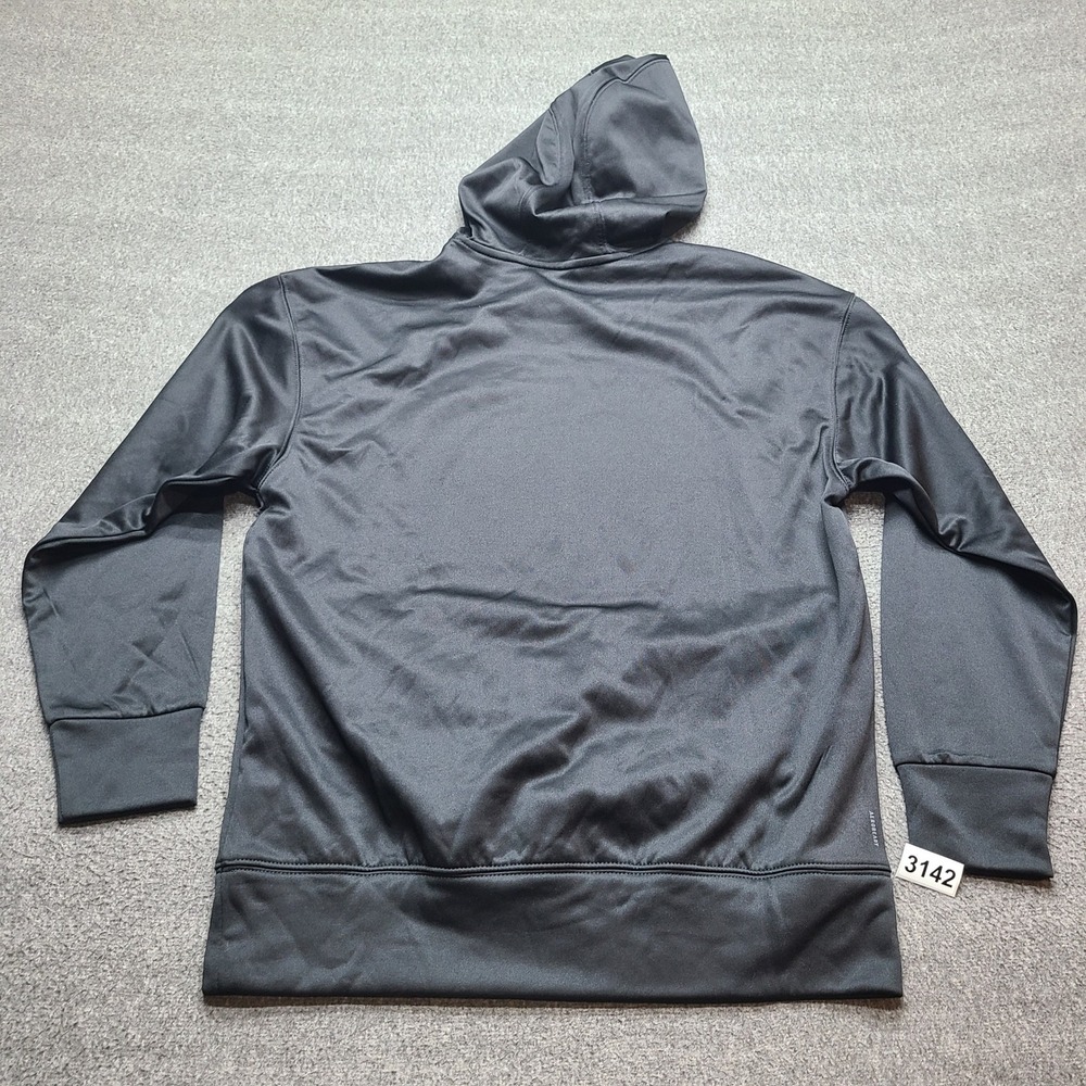 Adidas Aeroready Training Hoodie Women XS Black NEW IM2686 Sweatshirt - Picture 7 of 8